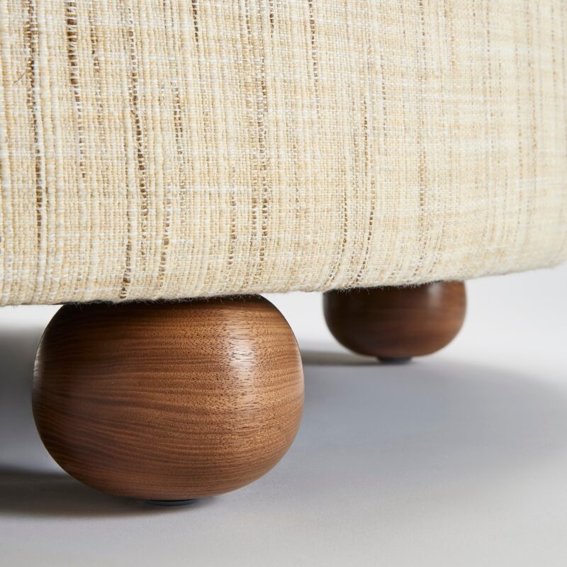 Sculpted Ottoman