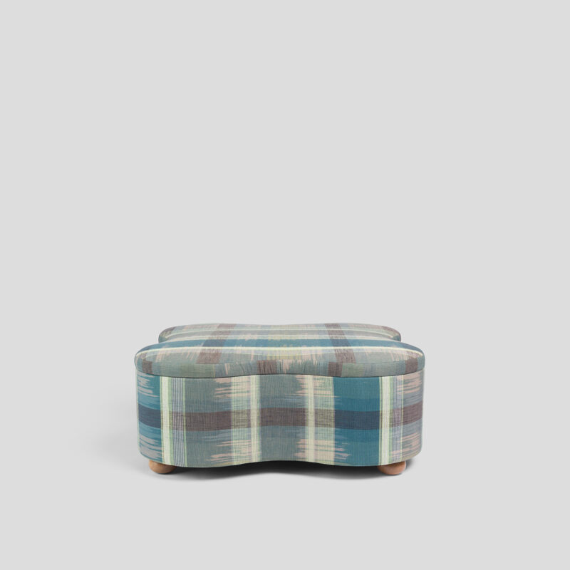 Large Puzzle Ottoman - Bun Feet