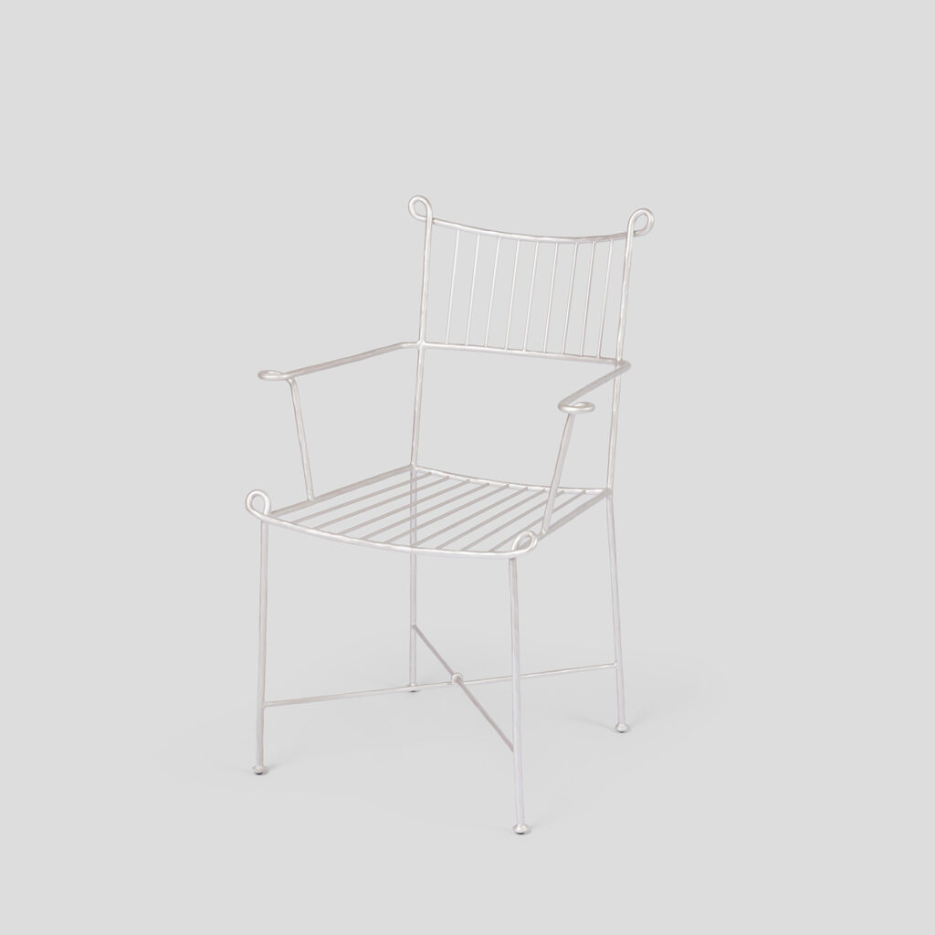 Liana Dining Armchair - Metal