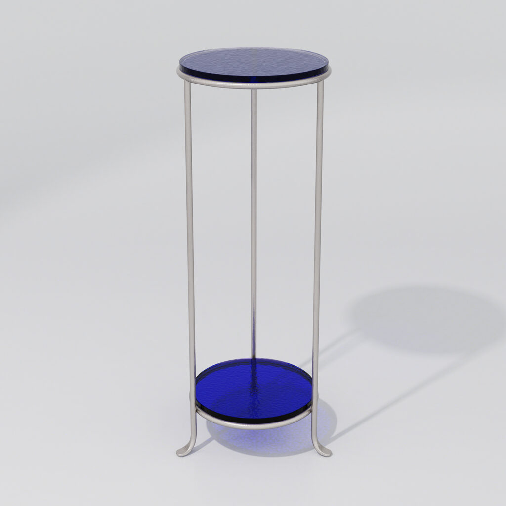 Rii Large Table Shelf - Glass Top