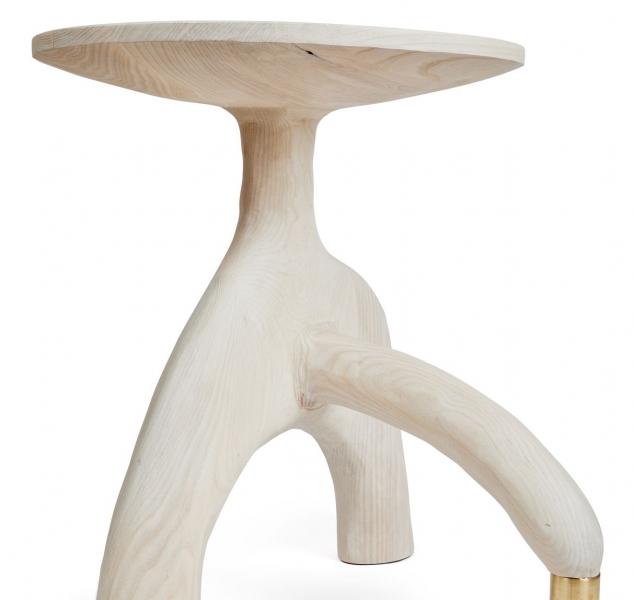 001 Sculptural Side Table by Casey McCafferty