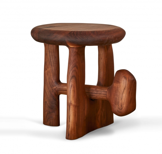 005 Sculptural Side Table by Casey McCafferty