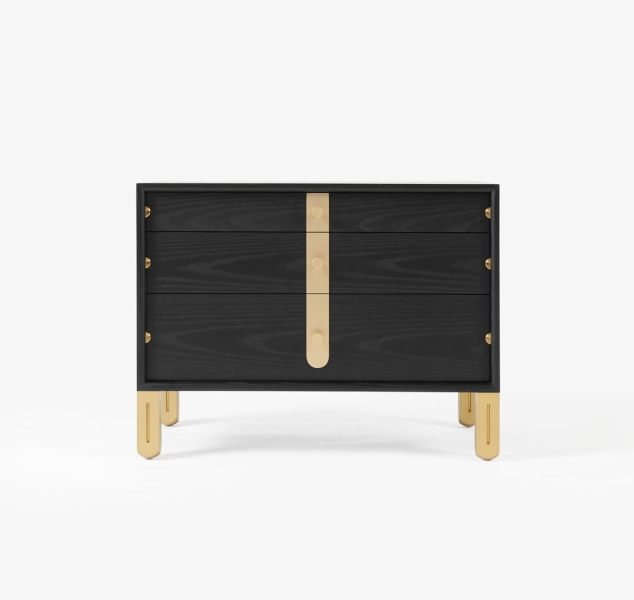 Cubfoot Side Table / Nightstand by Skram