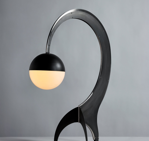 Saturn Lamp  by J McDonald