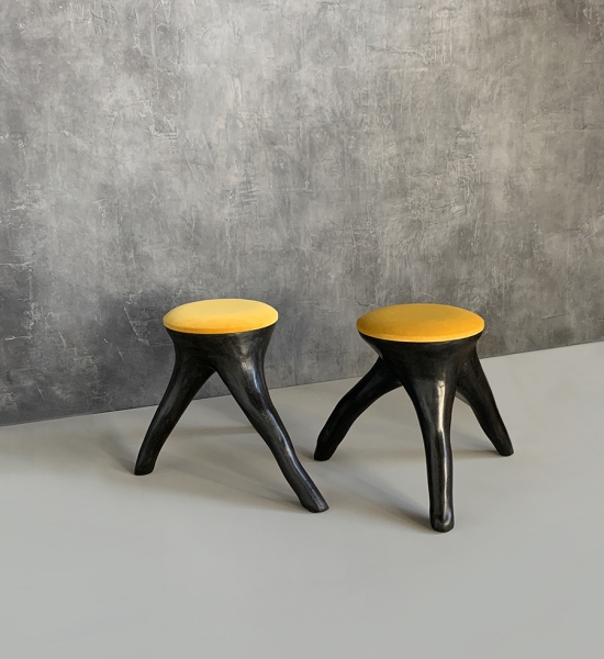 OUTSIDE IN Stool by Patrick Weder