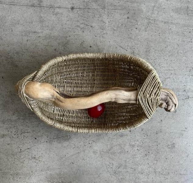 California Coast Driftwood Basket by Dax Savage