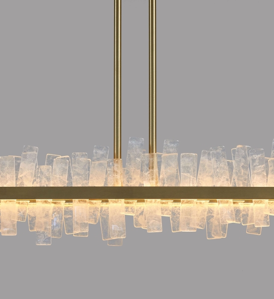 Aquitaine Linear Chandelier by COUP STUDIO