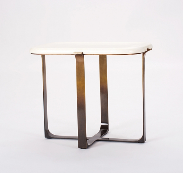 Arch Rectangular Side Table by Elan Atelier