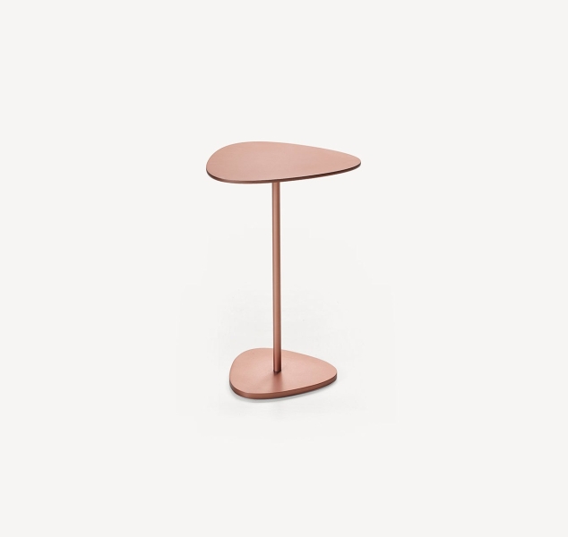 Trigon Pedestal Side Table by BassamFellows