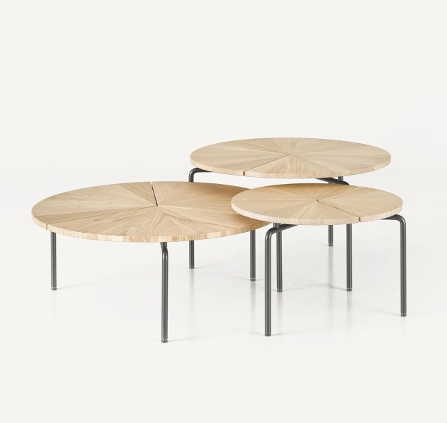 Circular Coffee Tables by BassamFellows