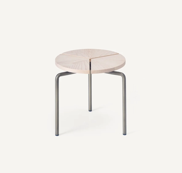 Circular Side Table by BassamFellows