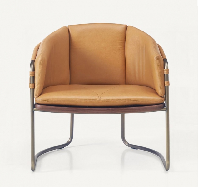 Geometric Lounge Chair by BassamFellows
