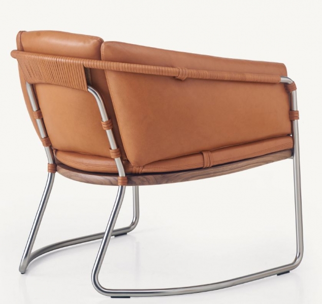 Geometric Lounge Chair by BassamFellows