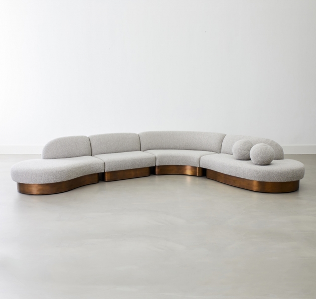 Biomorphic Sectional by COUP STUDIO