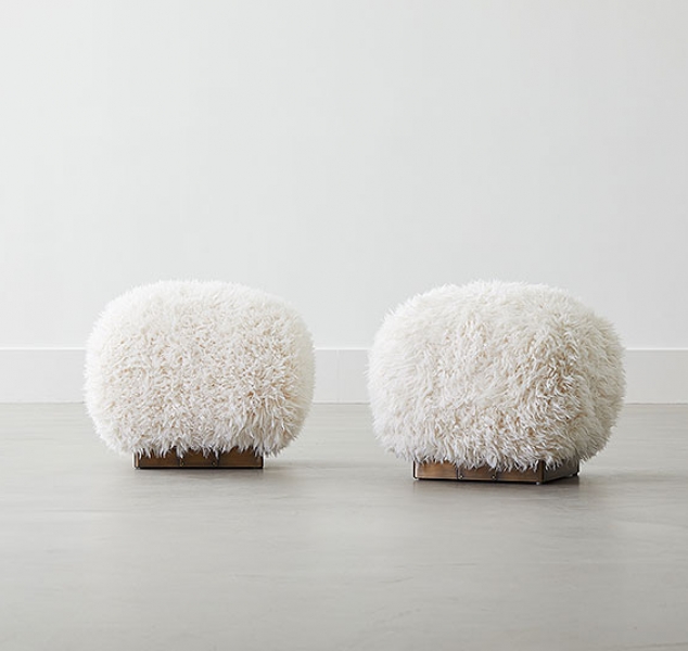 Sprung Pouffe by COUP STUDIO