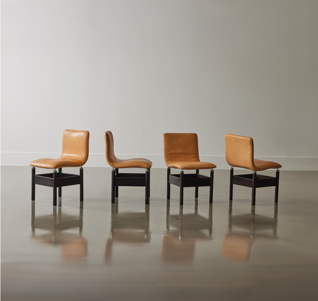 Set of 4 Chelsea Chairs by Vittorio Introini