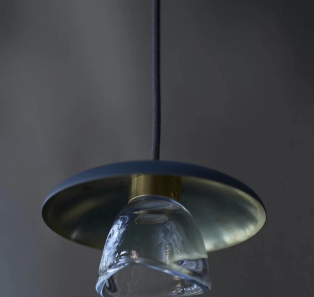 Clochette Pendant – Brass by Ochre