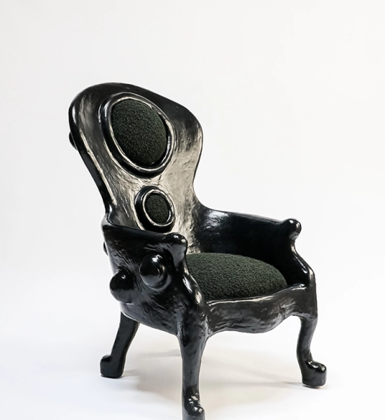 Shell Lounge Low Armchair by Brent Warr