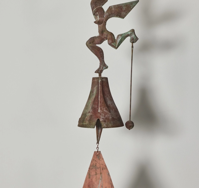 Cosanti Bronze Wind Bell by Paolo Soleri