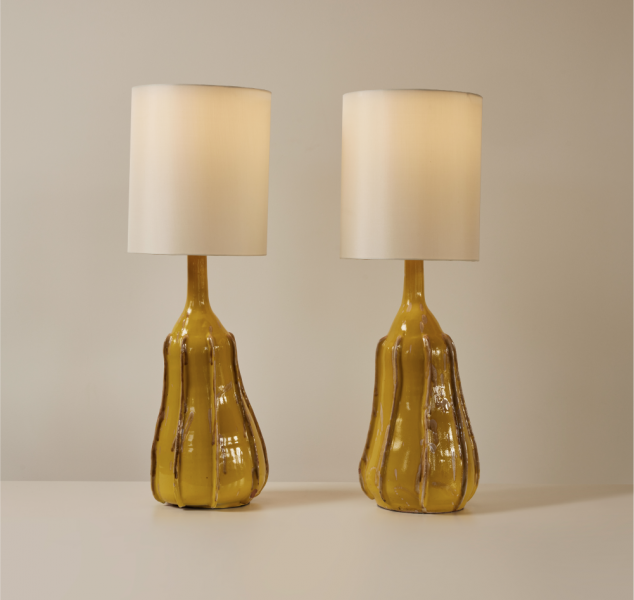 Pair of Burro Table Lamps