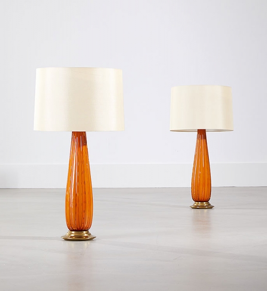 Venezia Table Lamps by Barovier & Toso