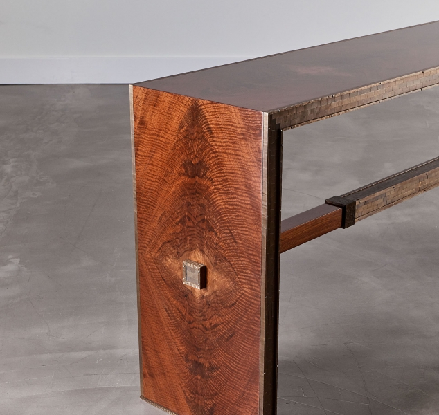 Axle Console Table by Damian Jones