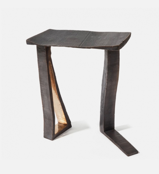 Dachi Stool Bronze by Chuck Moffit