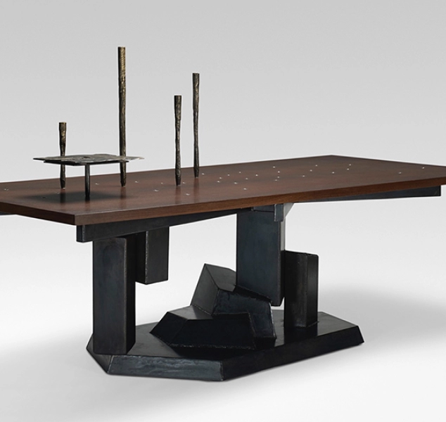 Datum Dining Table by Chuck Moffit