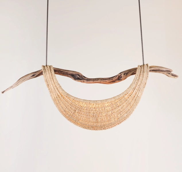 Driftwood Basket Pendant by Dax Savage