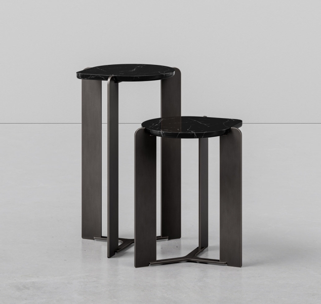 Drop Side Tables by Skram