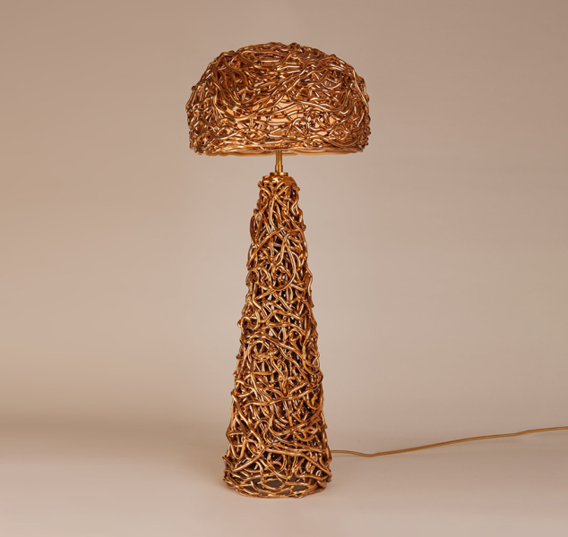 Giant Noodle Lamp by Daniel Shapiro