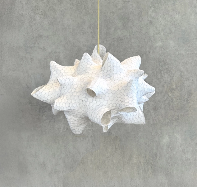 Honeycomb Light Sculpture #281 by Patrick Weder