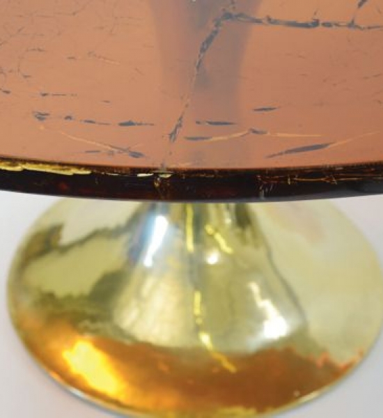 Ice Resin Tulip Table by Scala Luxury
