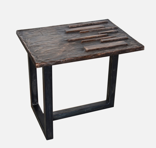 Insurgo Side Table by Chuck Moffit