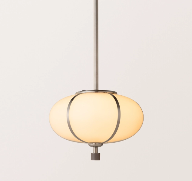 Rib Pendant – Ellipse by konekt