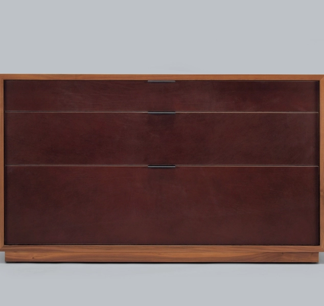 Lineground 3-Drawer Horizontal Bureau by Skram