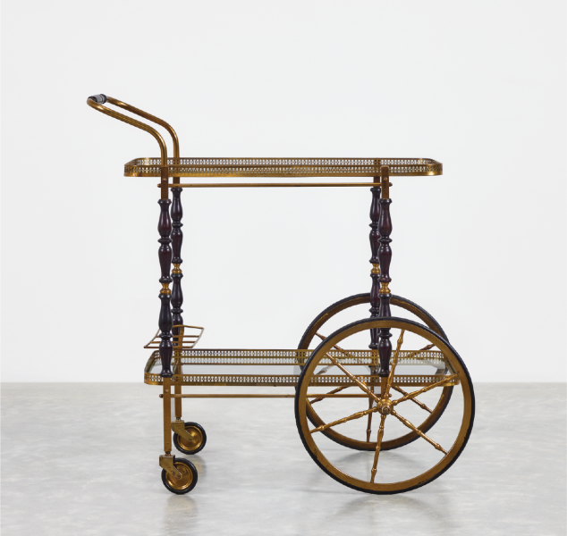 Neoclassical Bar Cart