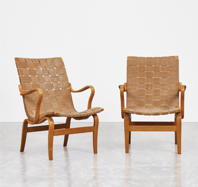 Pair of ‘Eva Hög’ Chairs