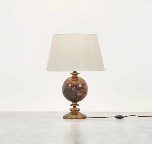 Parchment Table Lamp by Aldo Turn