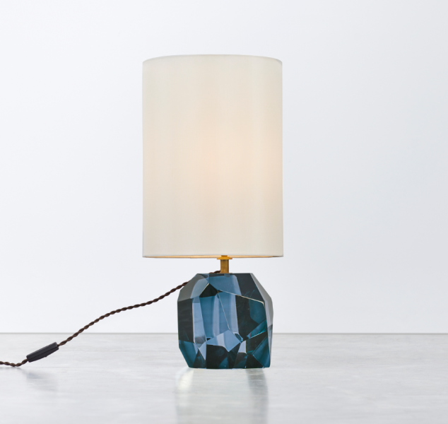 Sapphire Prisma Table Lamp