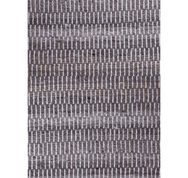 Compound Weave Wool Rug in Melange by Madda Studio
