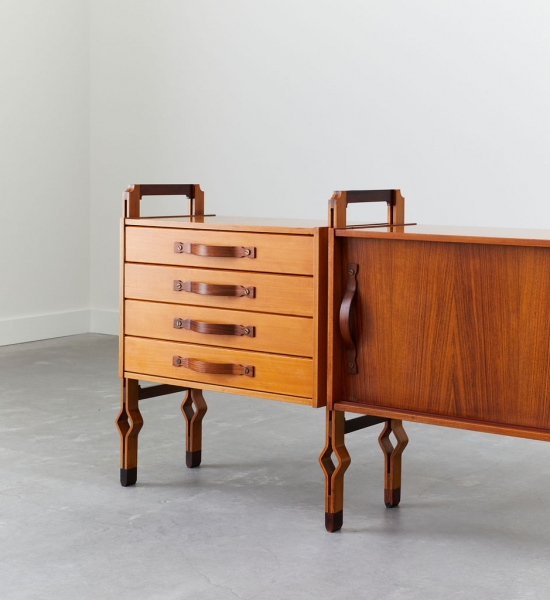 Modernist Sideboard by Franco Campo for Carlo Graffi