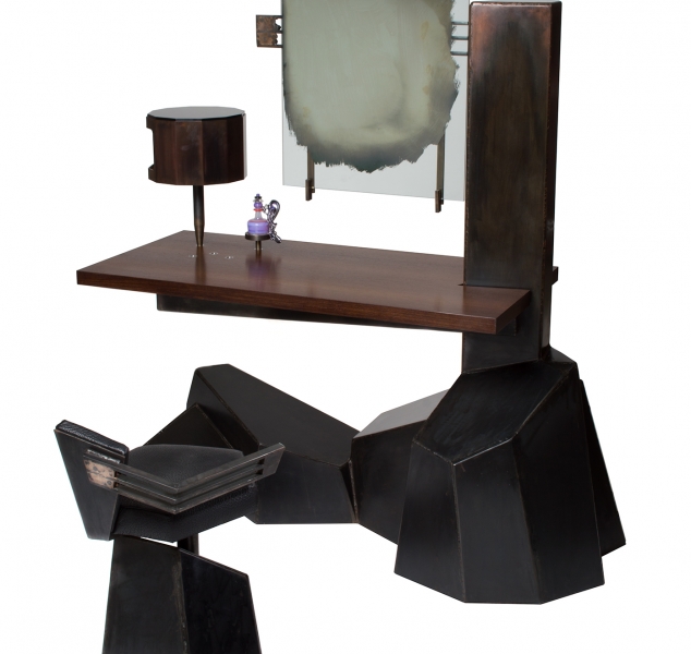 Datum Vanity & Chair by Chuck Moffit