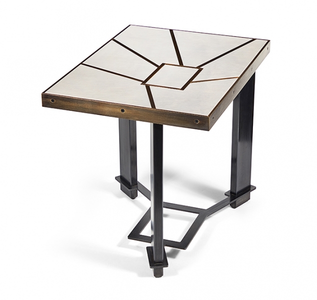 Stratum Side Table by Chuck Moffit