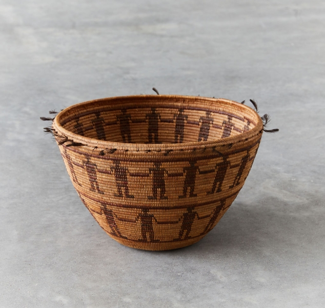 Native American Yokuts Basket