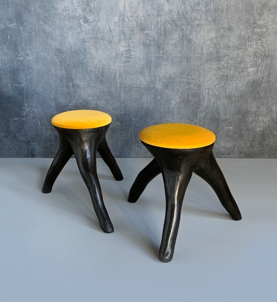 OUTSIDE IN Stool by Patrick Weder