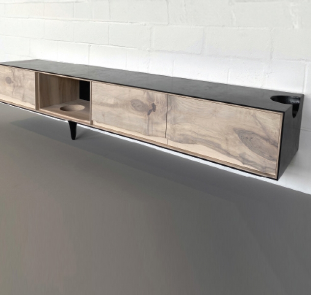 Outside In Credenza (wall mounted) by Patrick Weder