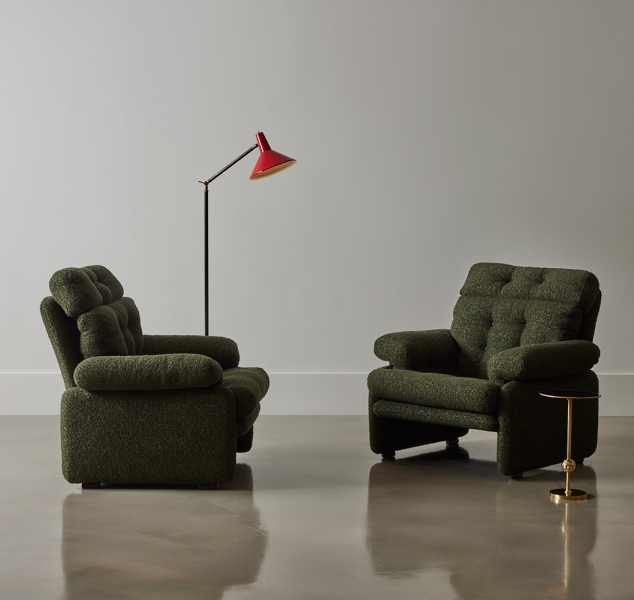 Pair of High-Back Coronado Chairs By Afra and Tobia Scarpa