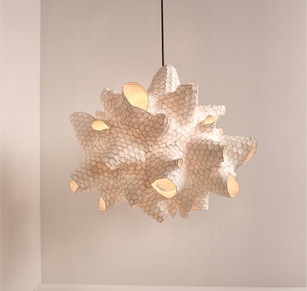 Honeycomb Light Sculpture – 36″ by Patrick Weder