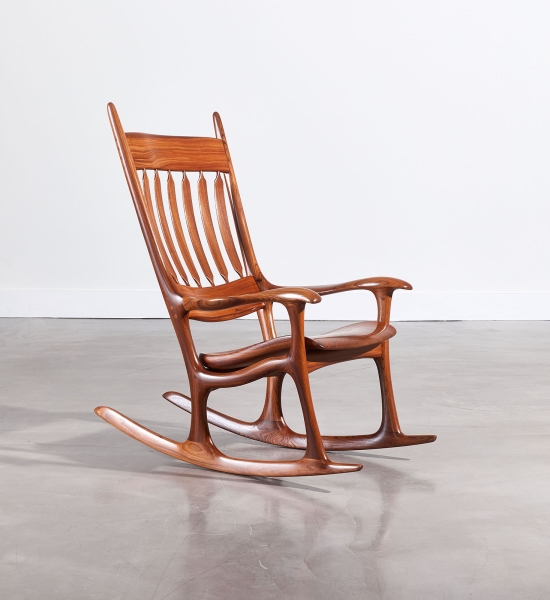 Elm Rocking Chair by William H. Livingston